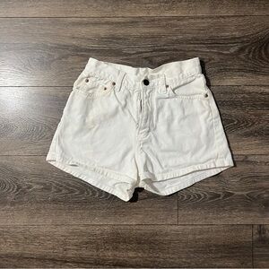 Jordache Women's Cream Jean Shorts